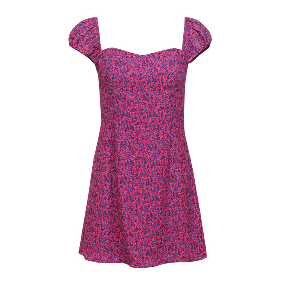 French Connection Cap Sleeve Mini Dress